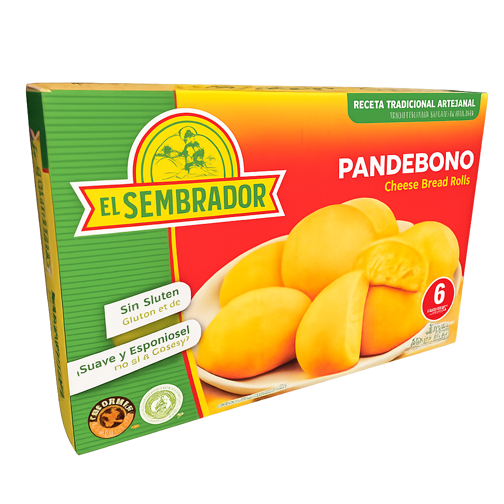 Pandebono Congelado (Pan de Queso Sin Gluten)